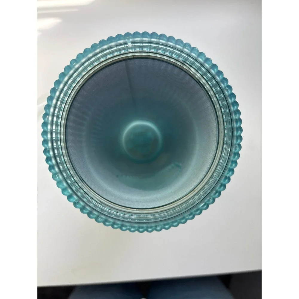 Starbucks Iridescent Teal‎ Scalloped Arch Venti Tumbler 24oz Cold Cup 011129726
